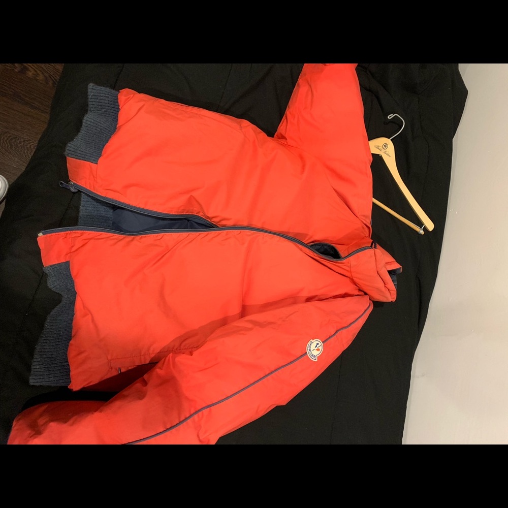 Reversible Moncler down coat - Picture 4 of 4
